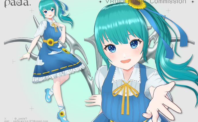 modelings、vroid