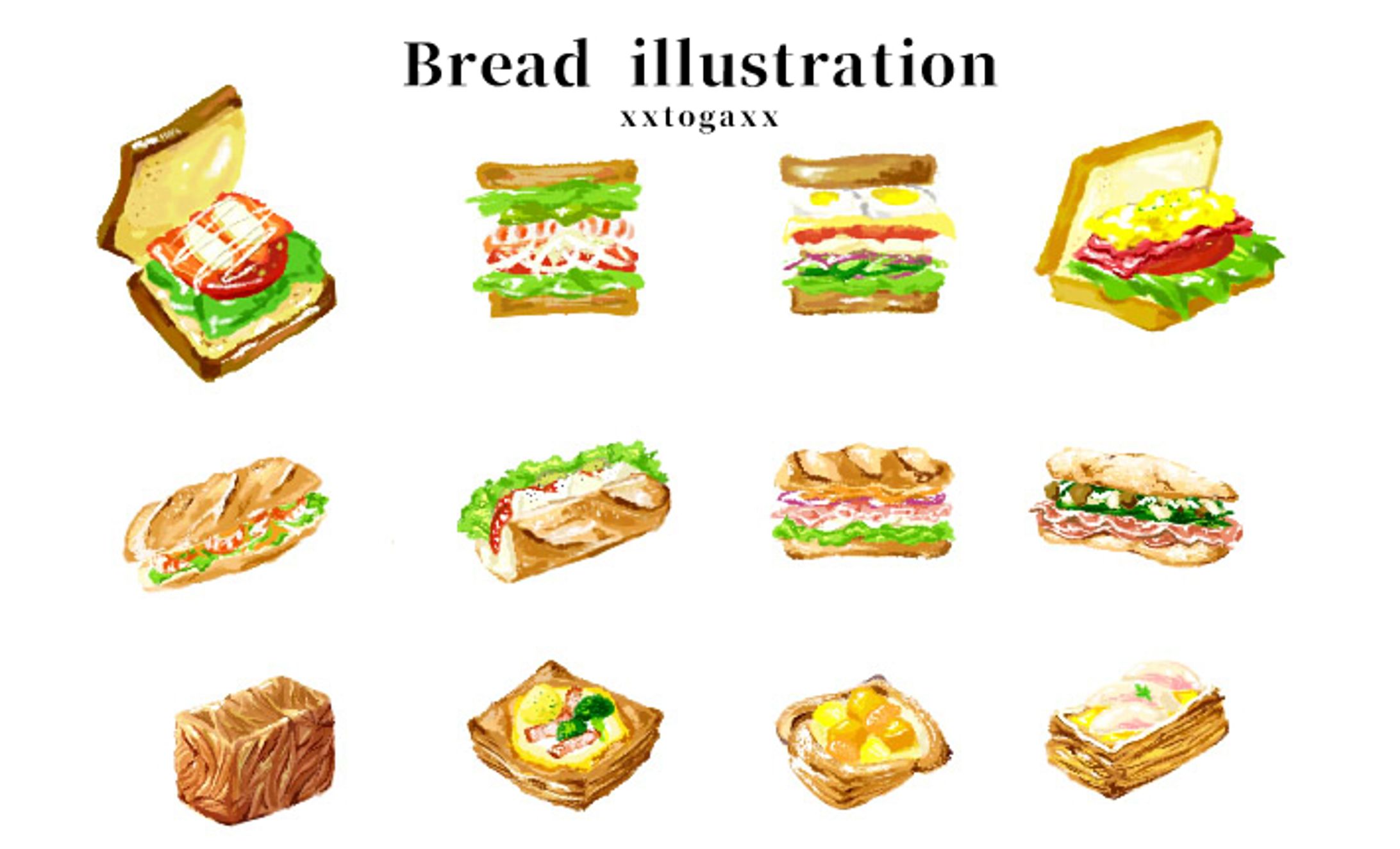 食べ物イラスト-1