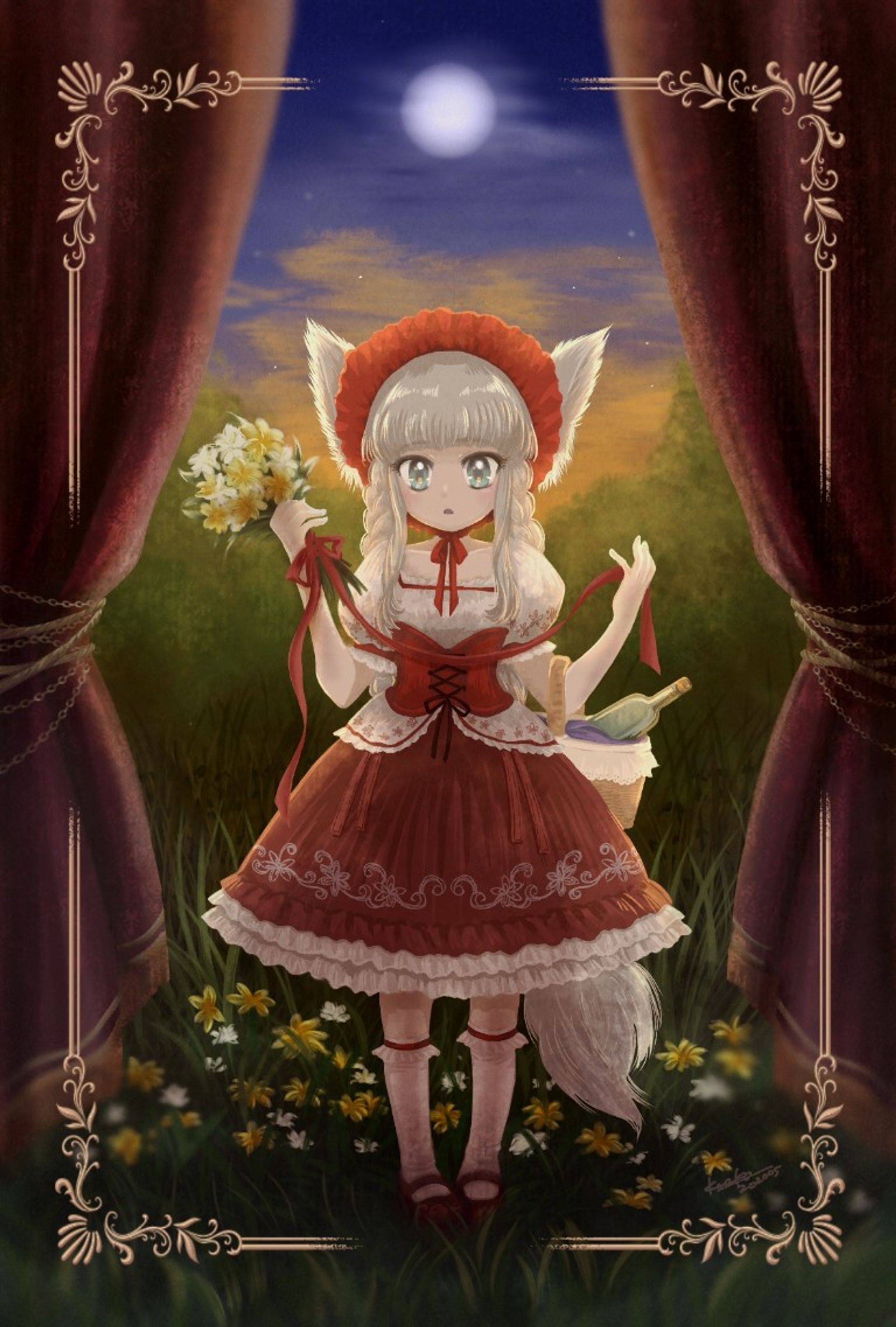 【創作】赤ずきん-1