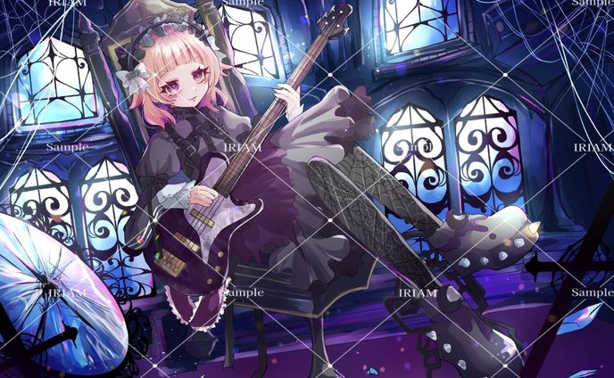 【works】紫月カレン様 3周年メインビジュアル・グッズ