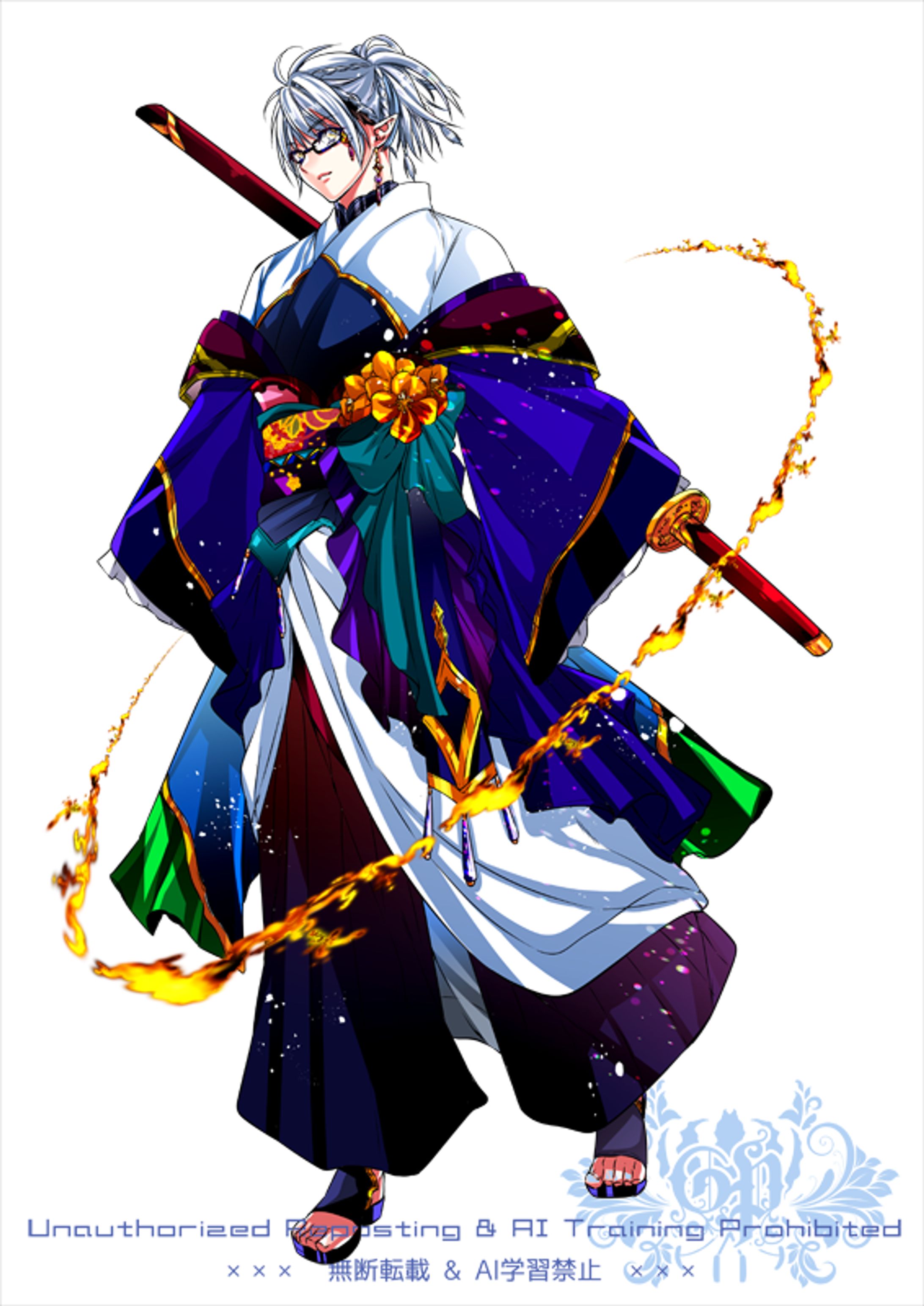 無償企画の参加者様立ち絵（アニメ塗り）-1