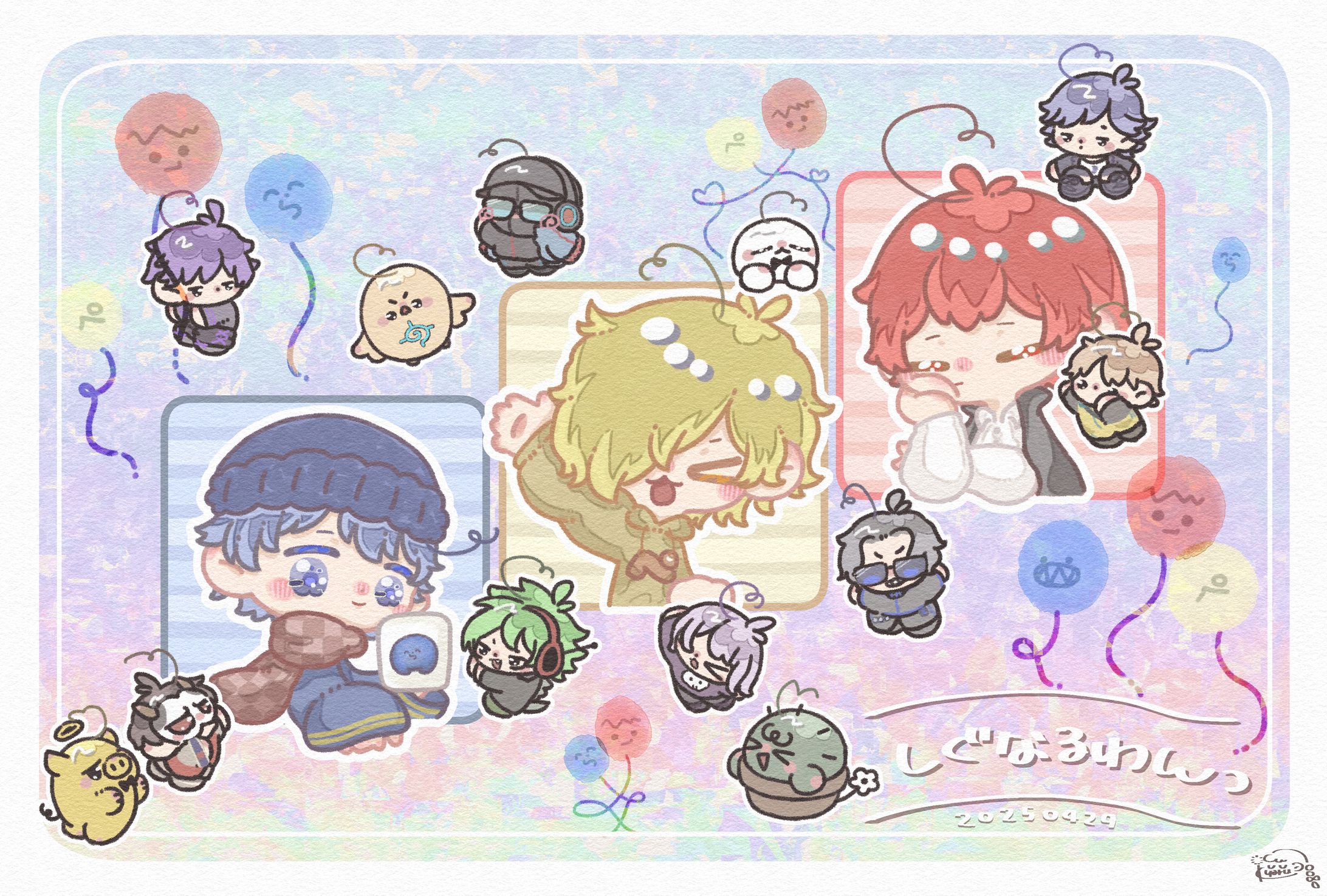 ꒰ fa ꒱ signal oneイラスト-1