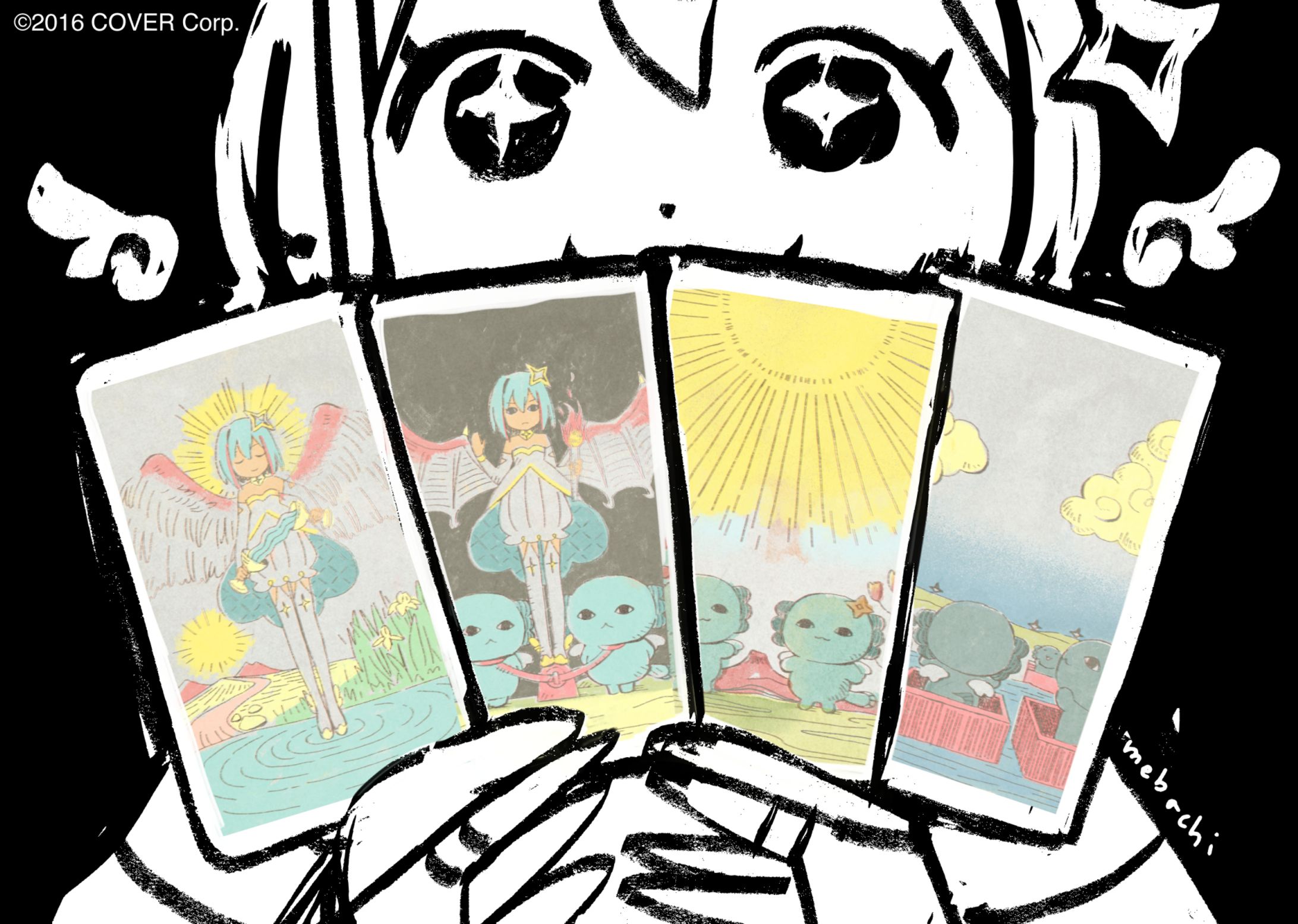 天音かなた「おらくる」MV　タロットデザイン-1