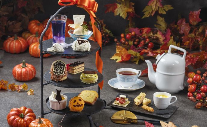 言われてみれば…世界観ばっちり！シャレコーベ・ミュージアムと都ホテル尼崎がハロウィーンのアフタヌーンティーで初コラボ