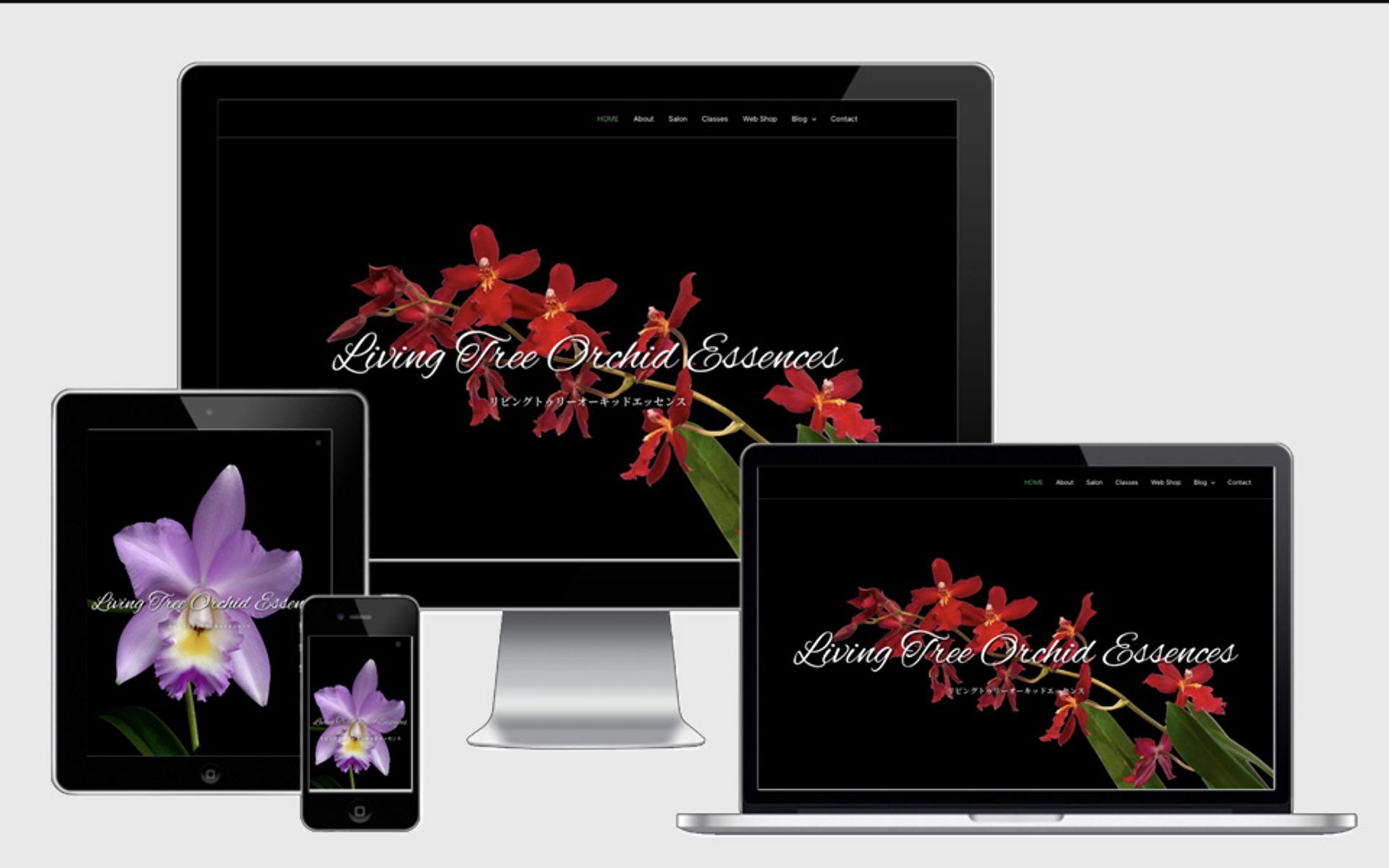 「Living Tree Orchid Essences」様公式サイト-1