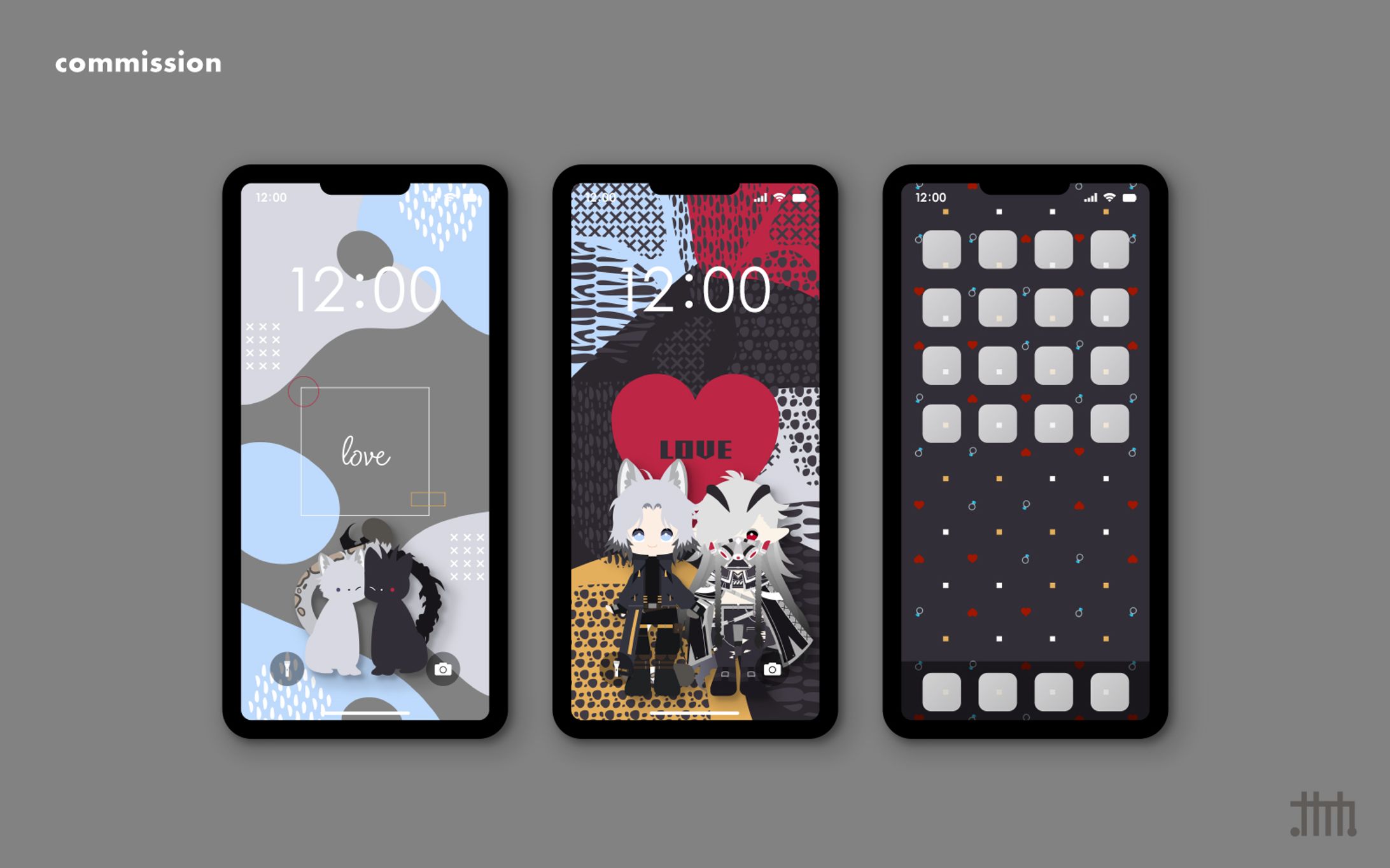 【skeb】スマホ壁紙-1