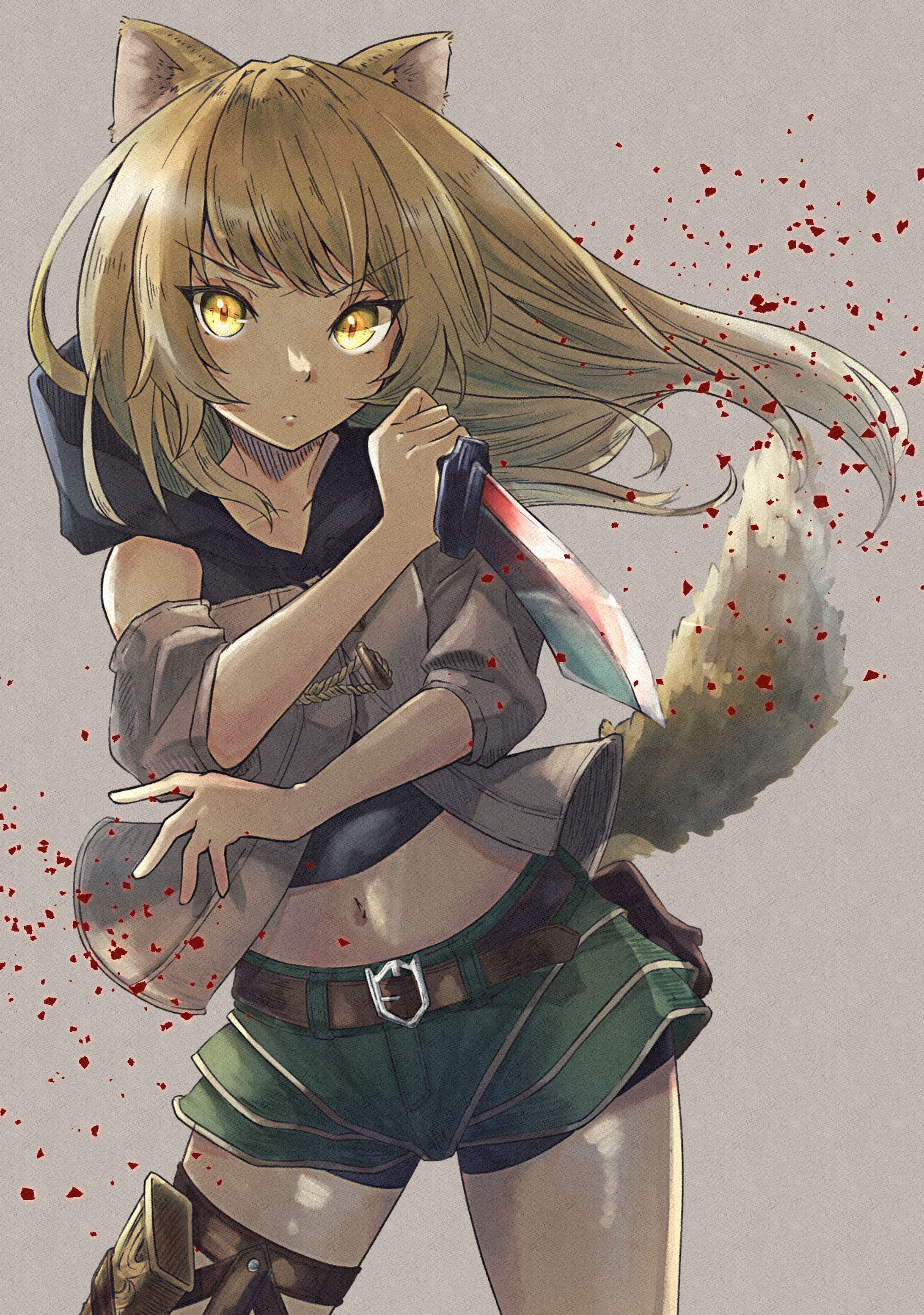 狼娘の生きる術(2022年4月)-1