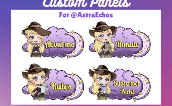Panels for AstraEchos