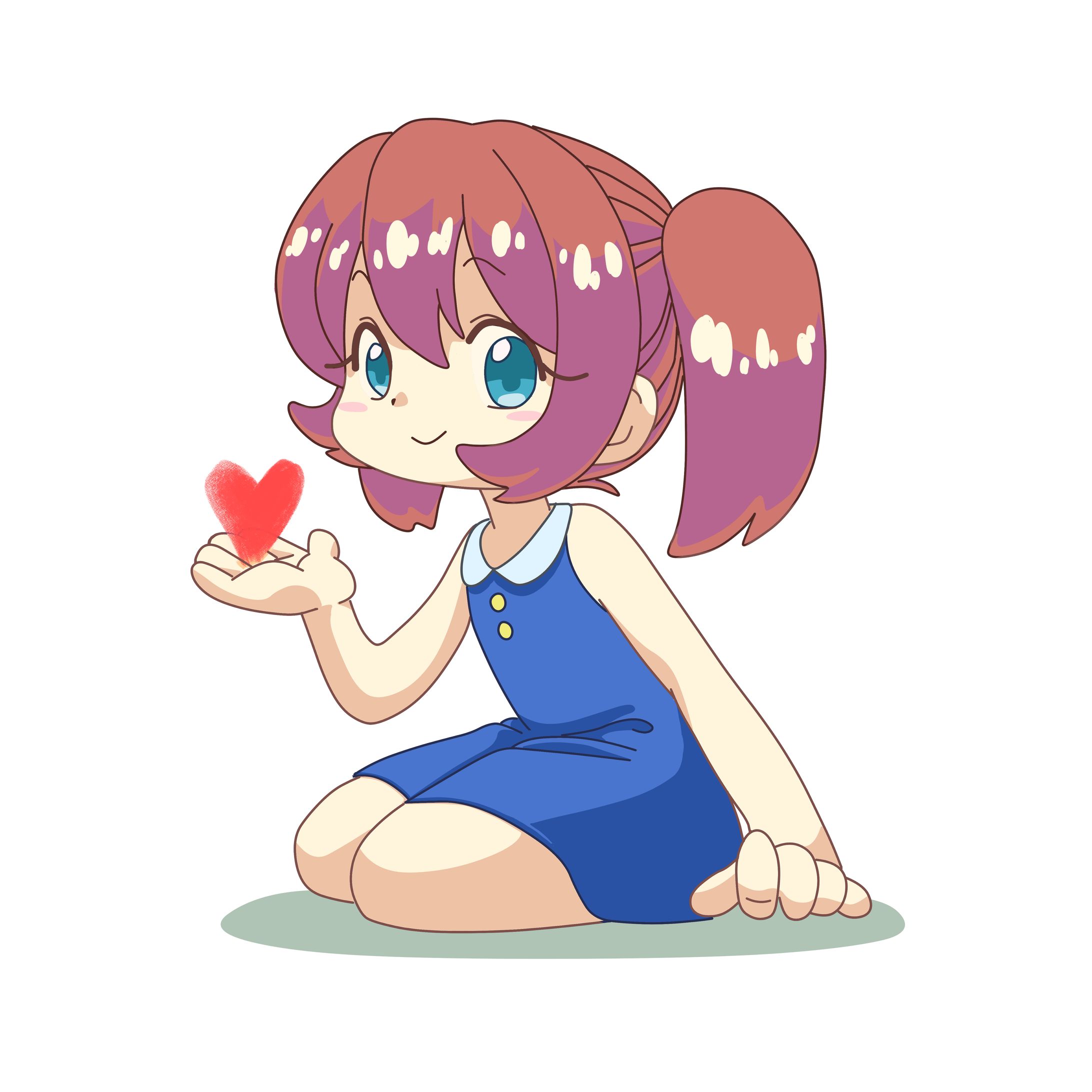 ハートを持った女の子Ver.2-1