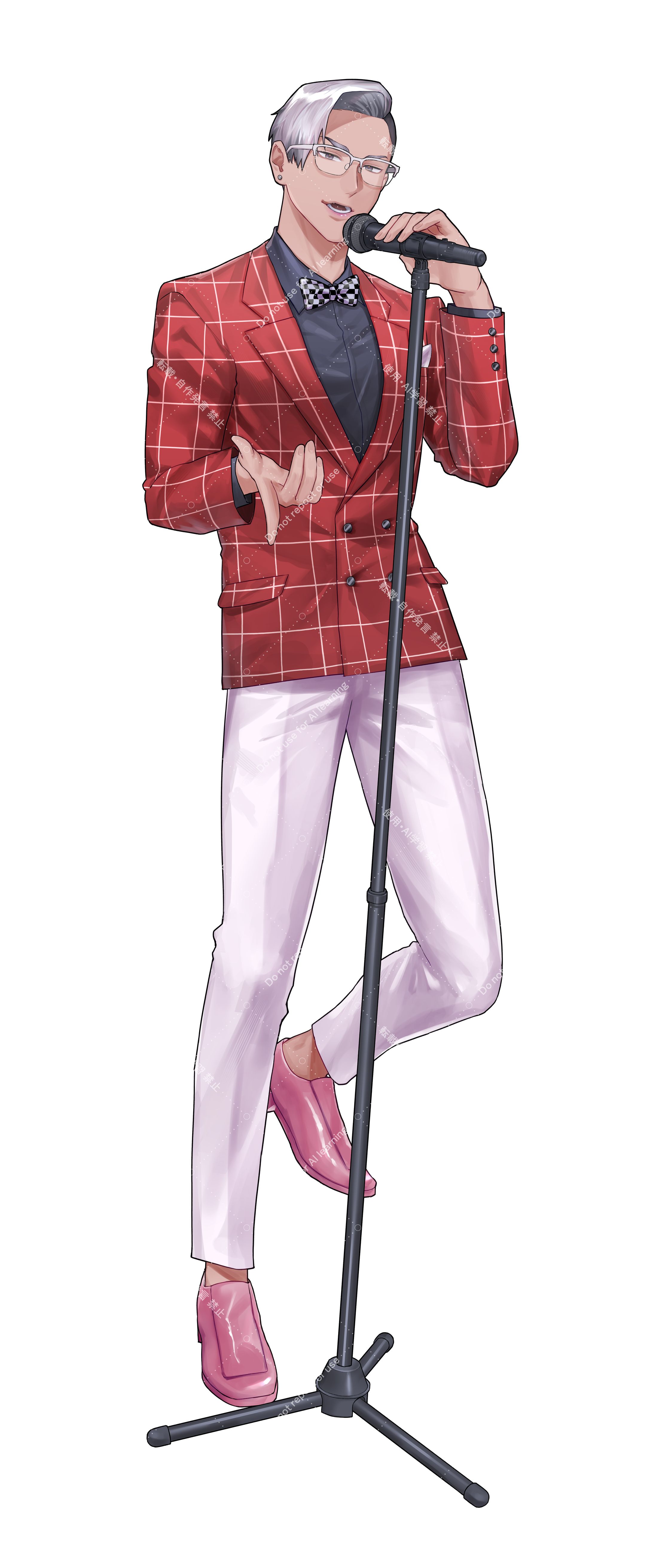 【ご依頼】りな様超激動フラワースタンド用イラスト-1