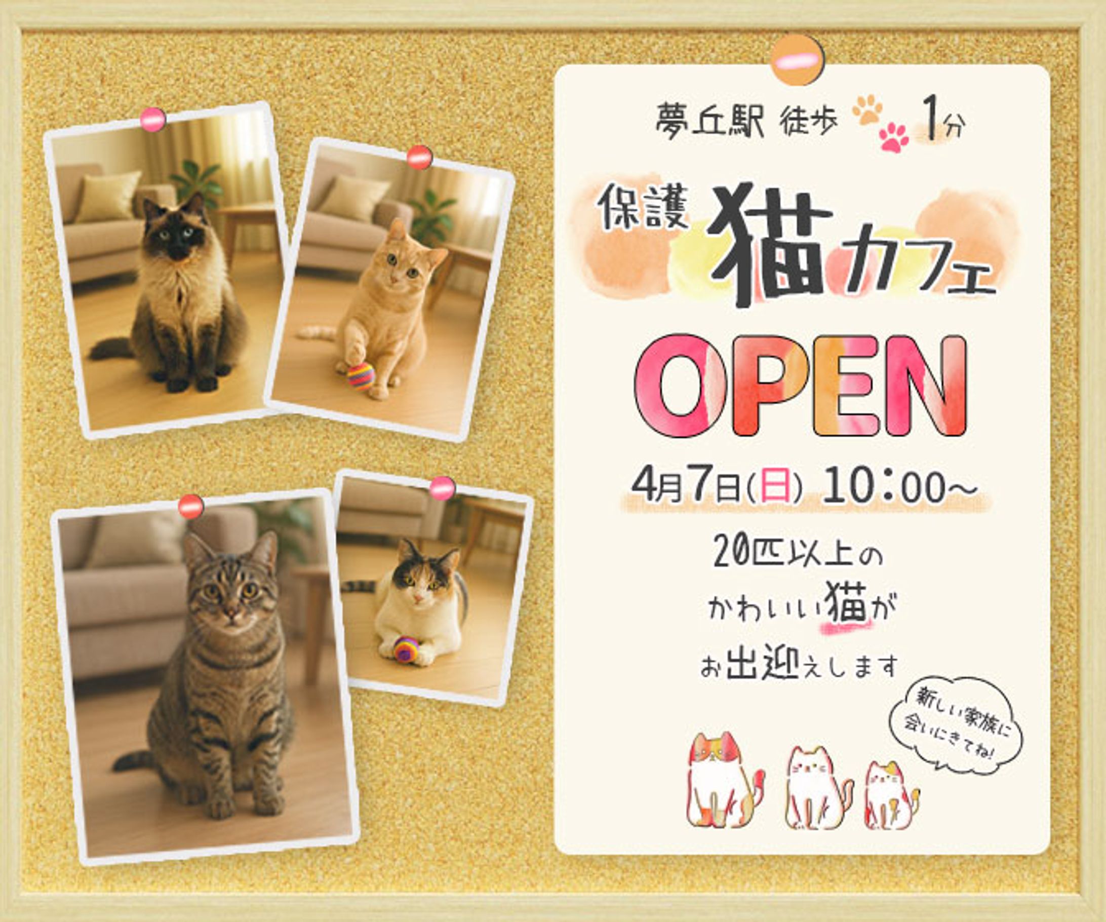 バナーB06　猫カフェオープン-1