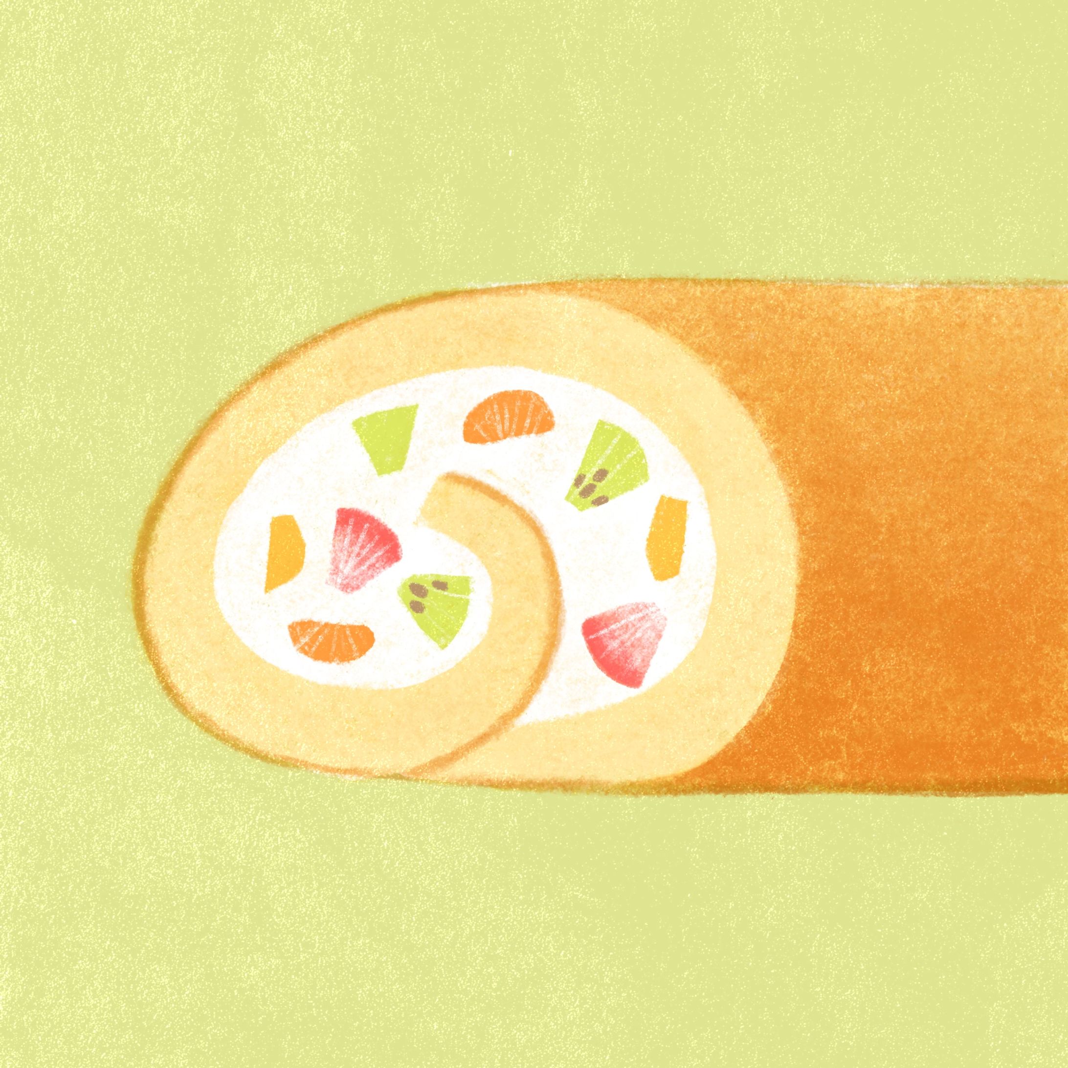 ロールケーキ-1