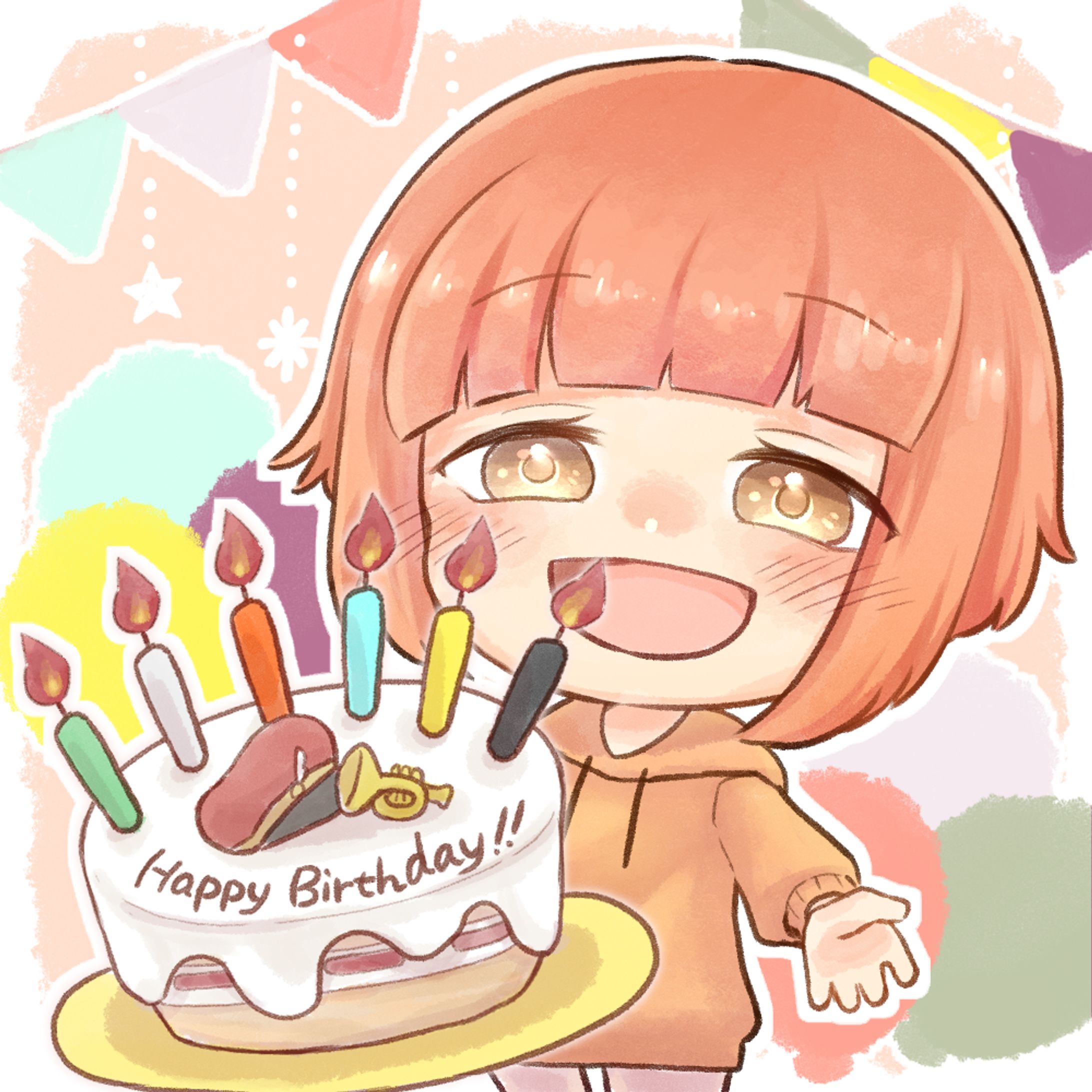 誕生日 イラスト-1