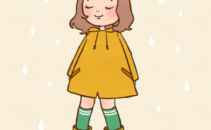 .
梅雨入り☂️
定番の黄色いレインコート🫧
⁡
#イラスト #絵 #イラストグラム 
#イラストレーター #illustrator #ゆるかわイラスト 
#ゆるい絵  #レトロ #art #レトロイラスト
#オリジナル #女の子　#梅雨　#雨　#レインコート
#イラスト日記 #ファッションイラスト
#ほんわかイラスト #いらすと 
#いらすとぐらむ  #illustration #art
#ガールズイラスト #子どもイラスト
#イラスト仕事依頼受付中 #リクエスト受付中
#イラスト好きな人と繋がりたい
⁡
⁡