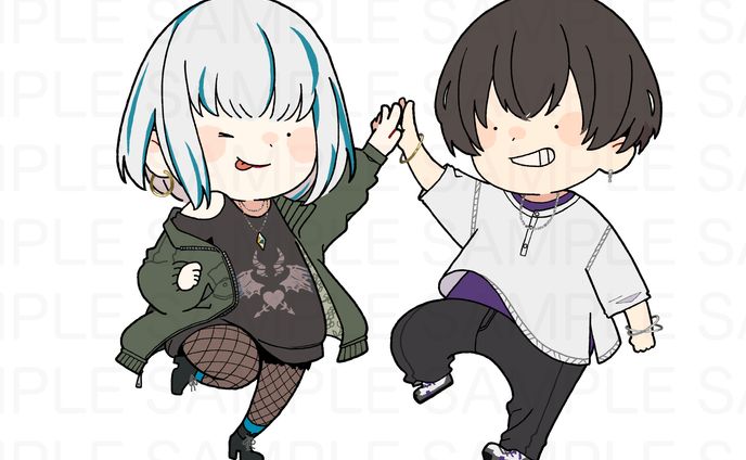 個人様ご依頼01_TRPG用SDイラスト