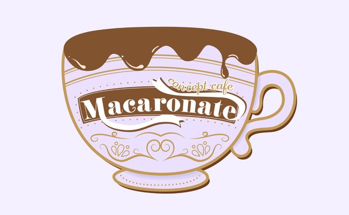 flat colored、フード&ドリンクseo（macaroni）