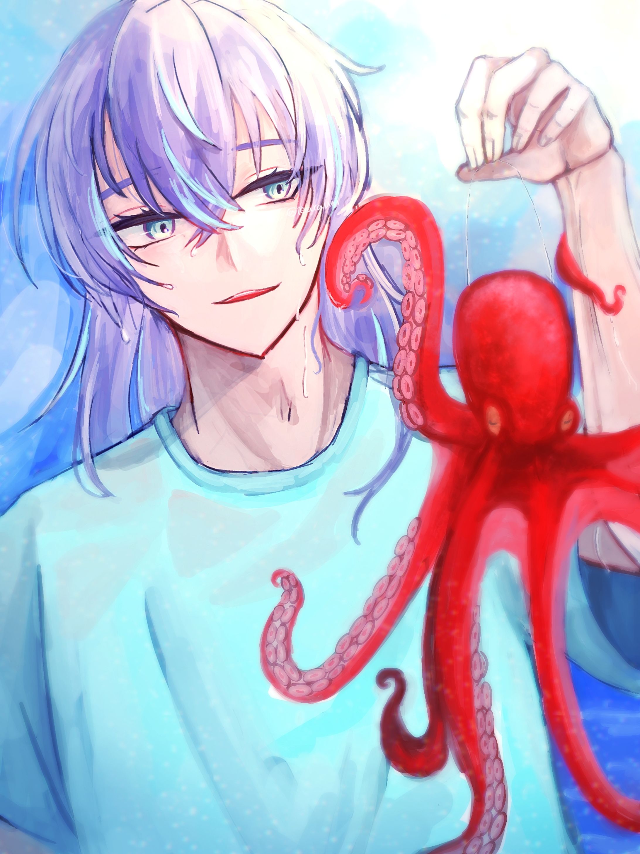 二次創作イラスト-1