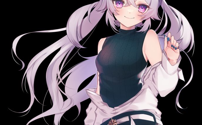 〖イラスト〗Vtuber Flare Rune様 グッズ用〖立ち絵〗