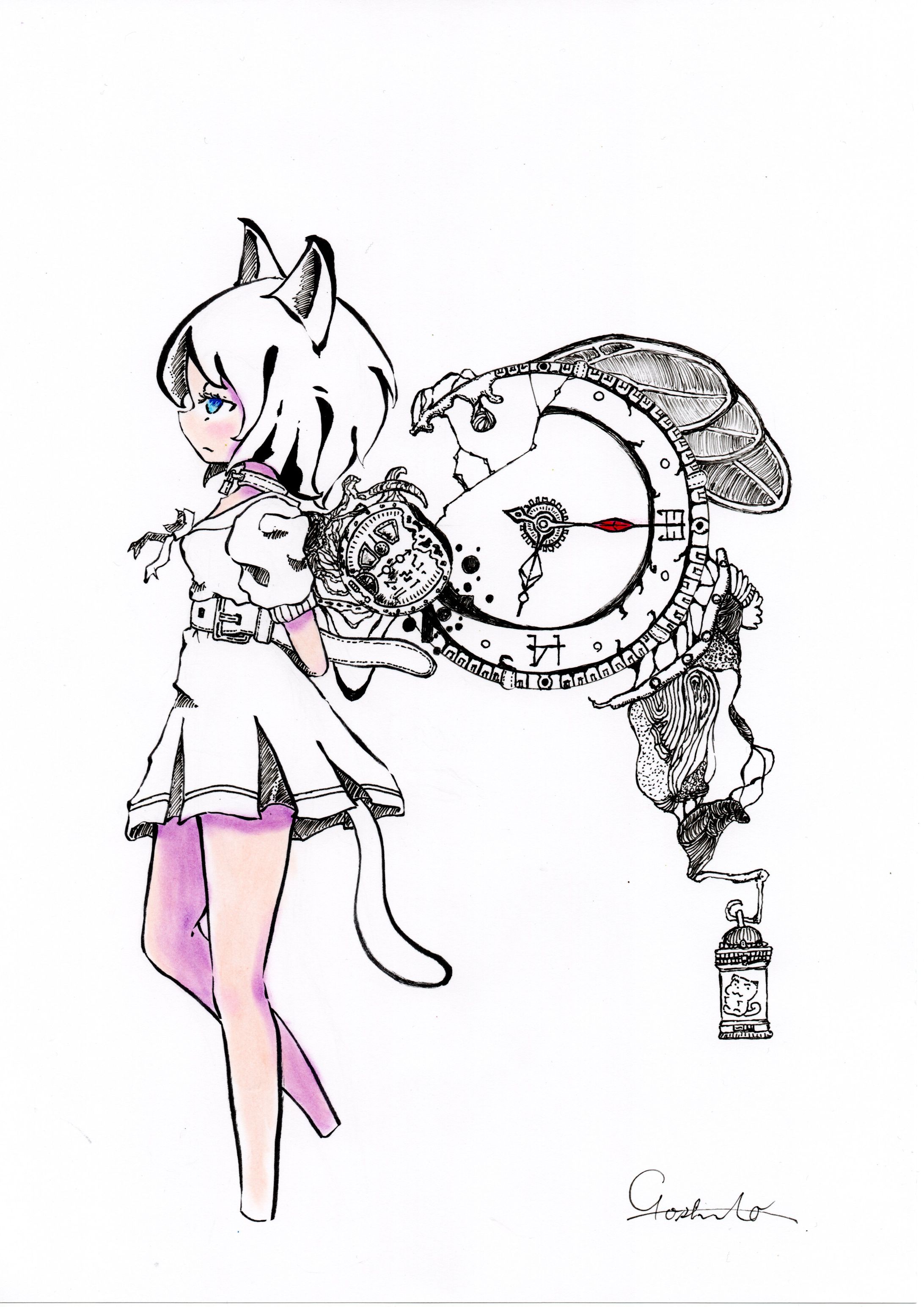 ファンフリ様周年記念イラスト-1