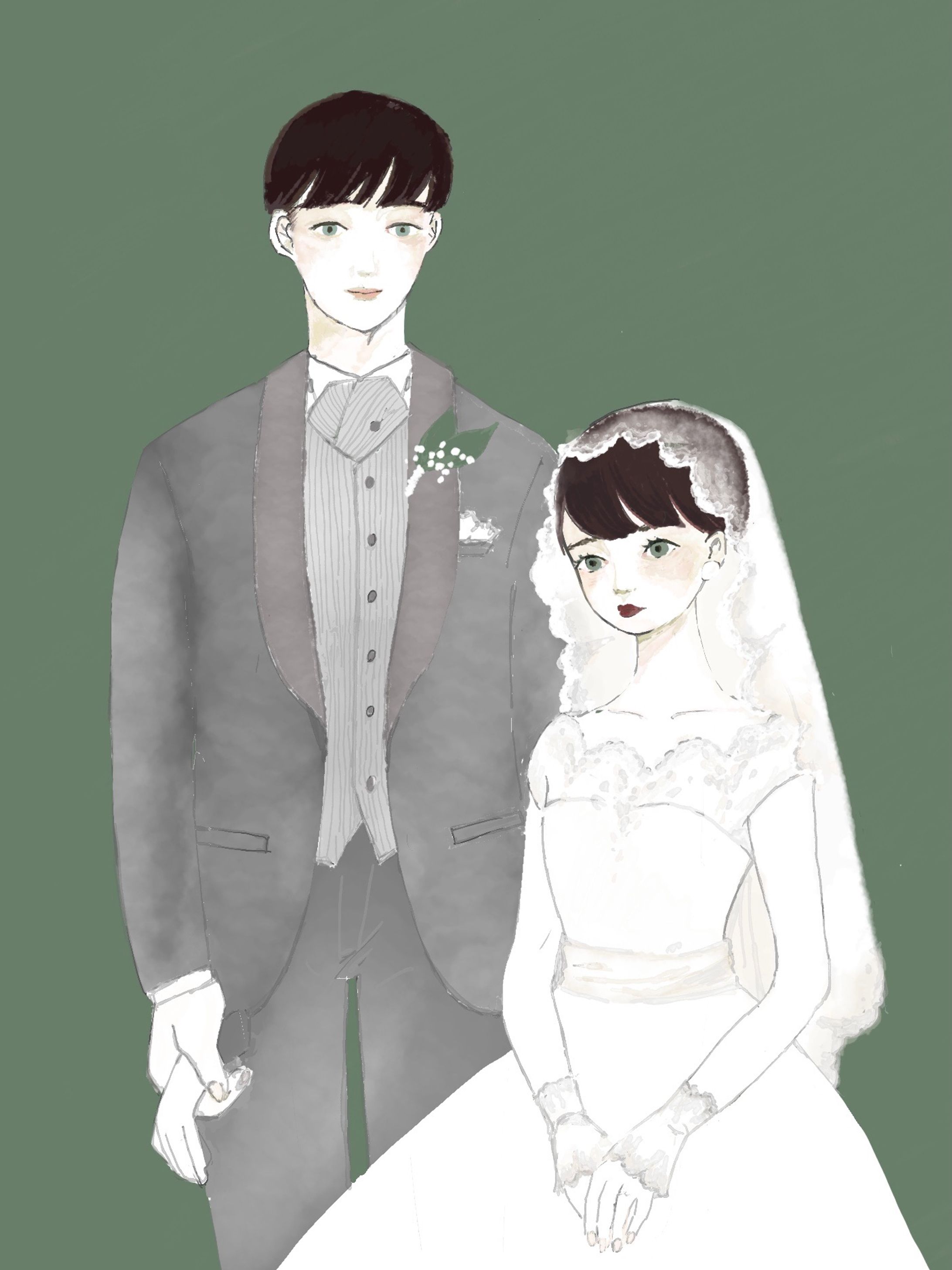 ウェディングイラスト-1