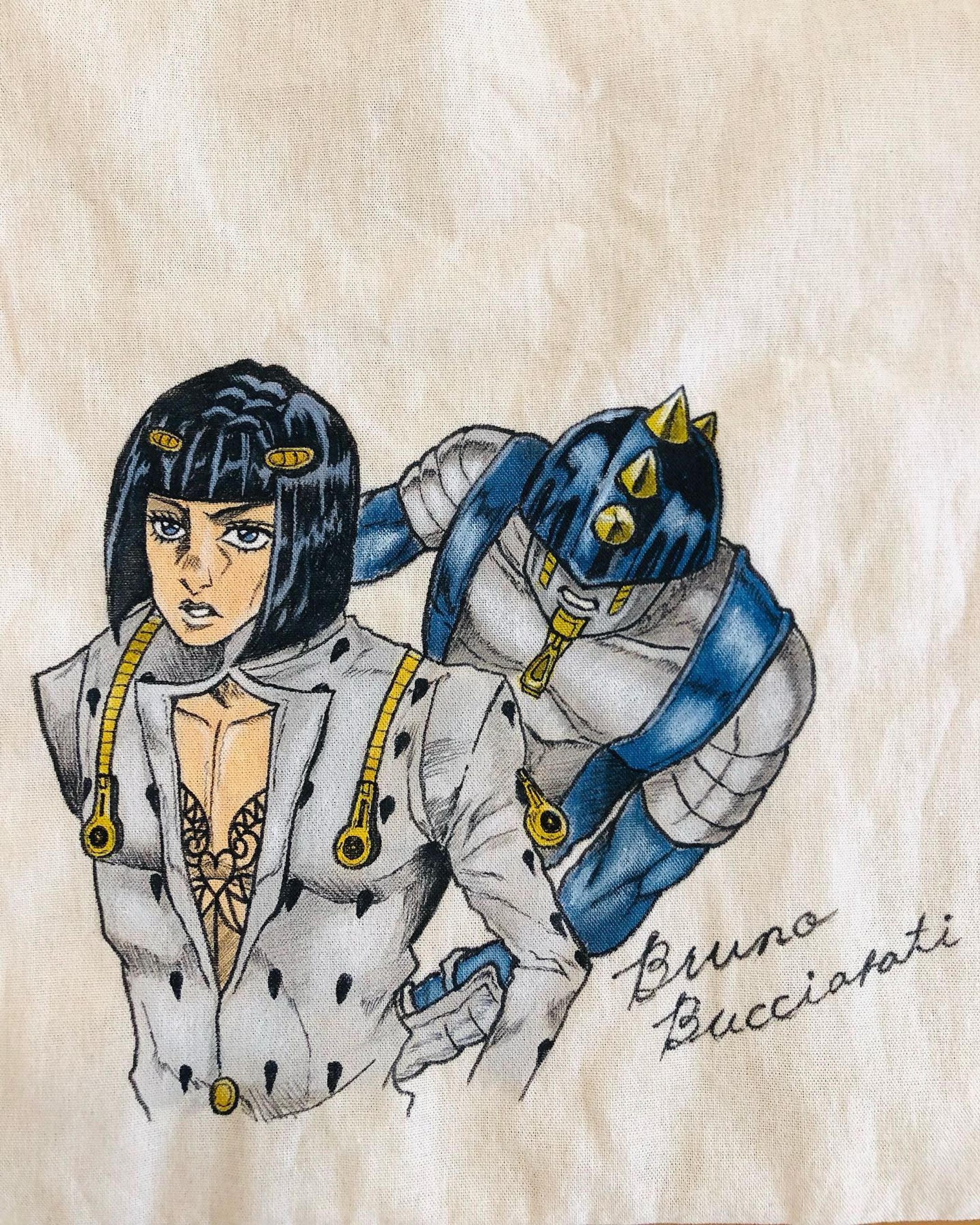 【二次創作】Bruno Bucciarati(ジョジョの奇妙な冒険)-1