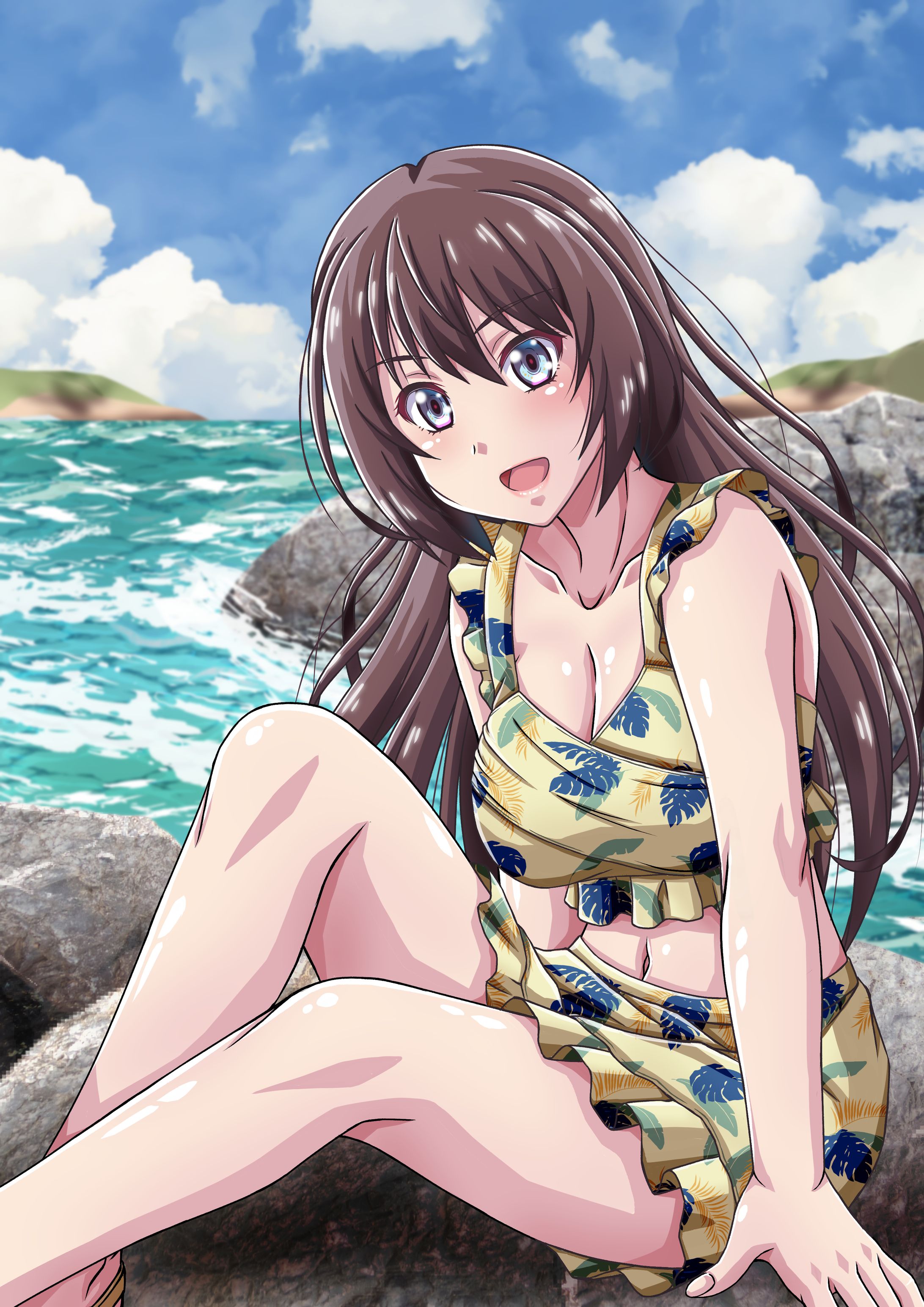 夏は海だね(磯)-1