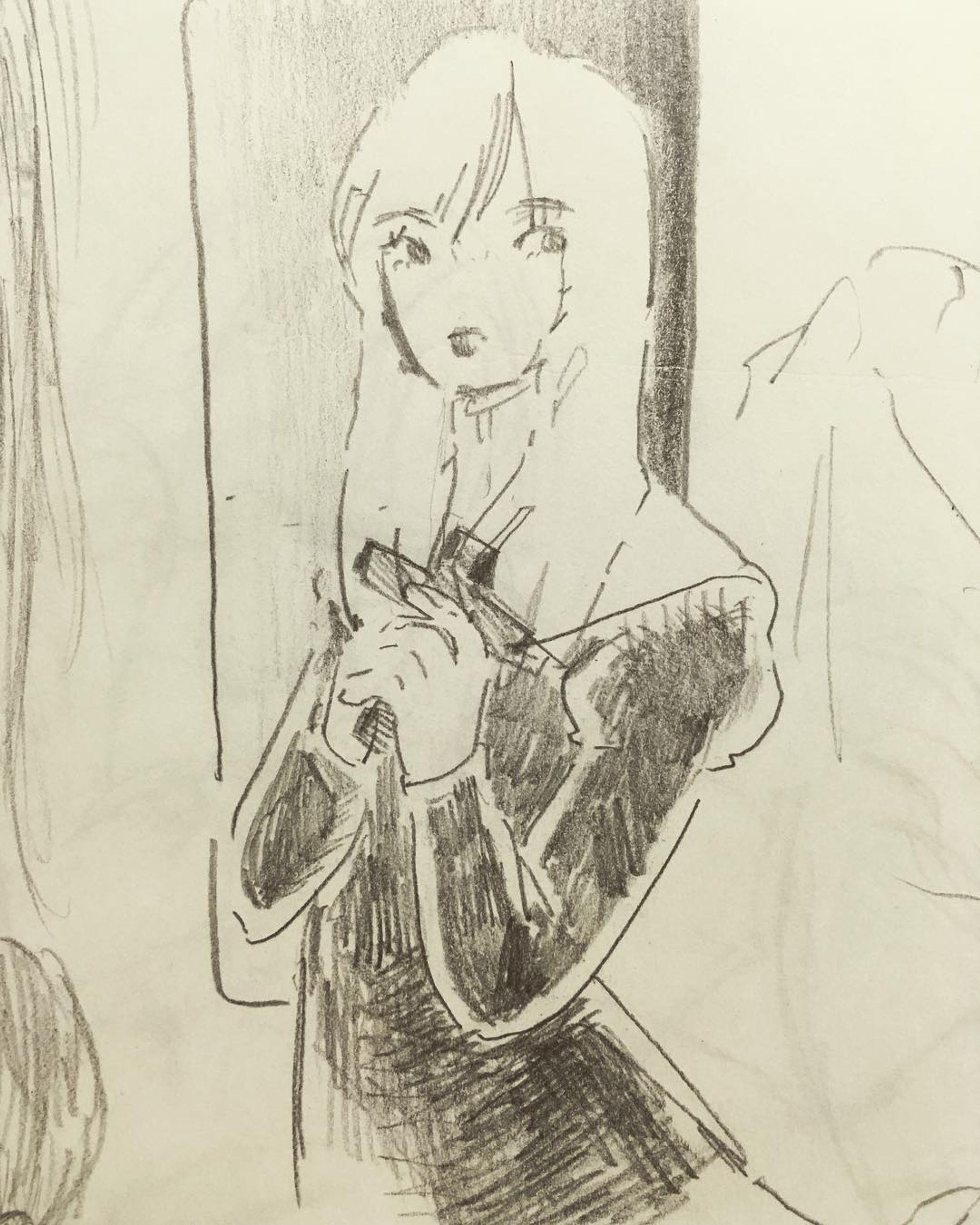 #アナログイラスト  #illustration #イラスト-1