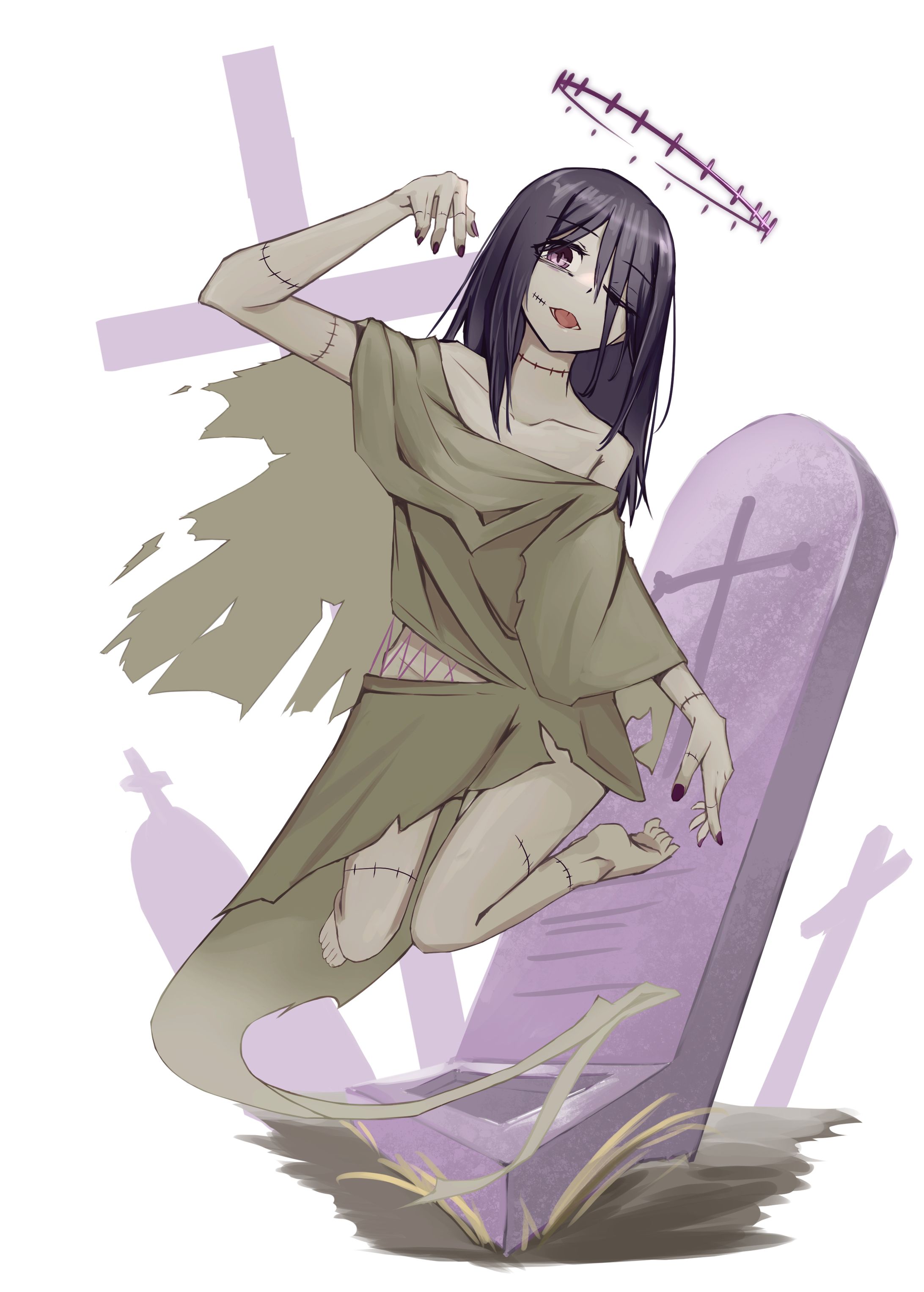 [キャラクターデザイン]幽霊‗天使-1
