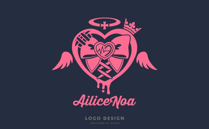 AiliceNoa【アイリスノア】(アイドルグループロゴ)