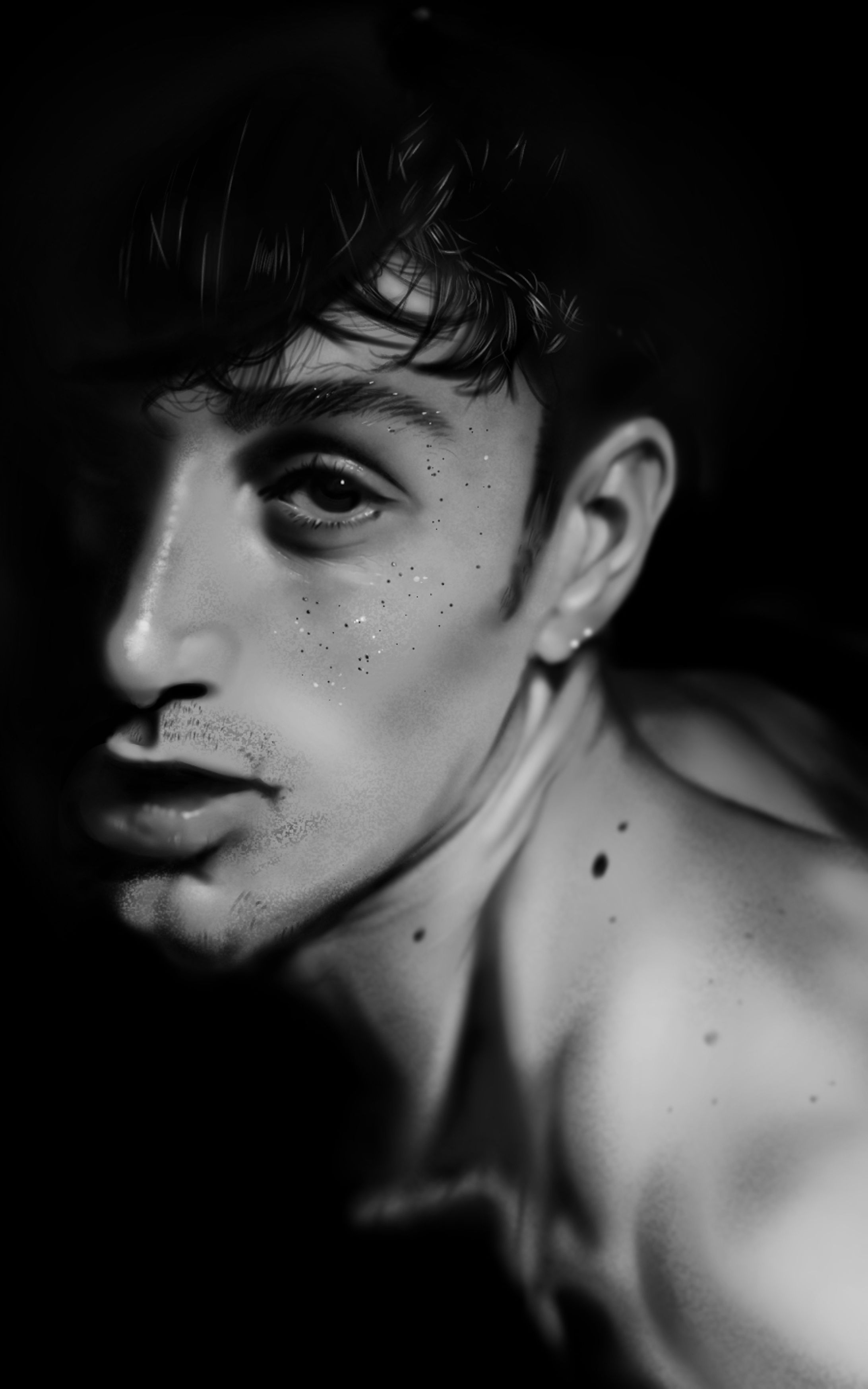 男性デッサン-1