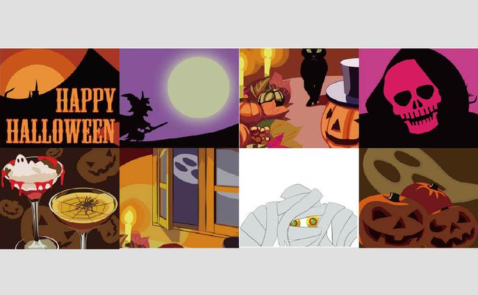 ハロウィンアニメーションスタンプ
