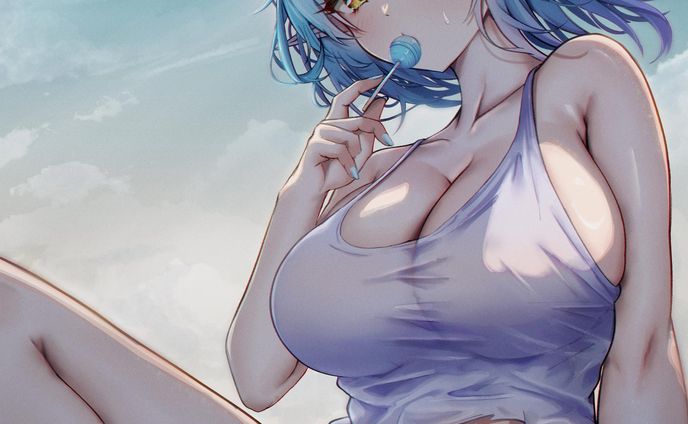 #art #illust #vtuber #digitalart #雪花ラミィ #digital #fanart #animegirl #illustration