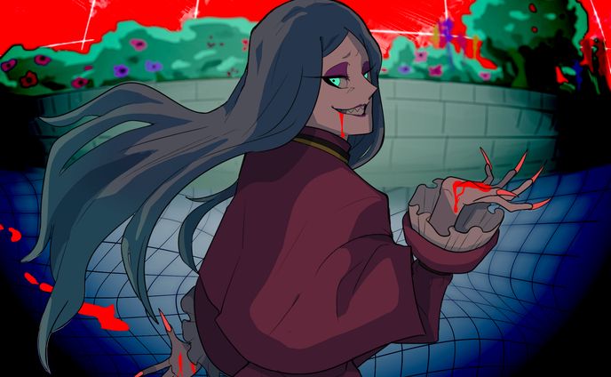 アニメ塗っぽい絵