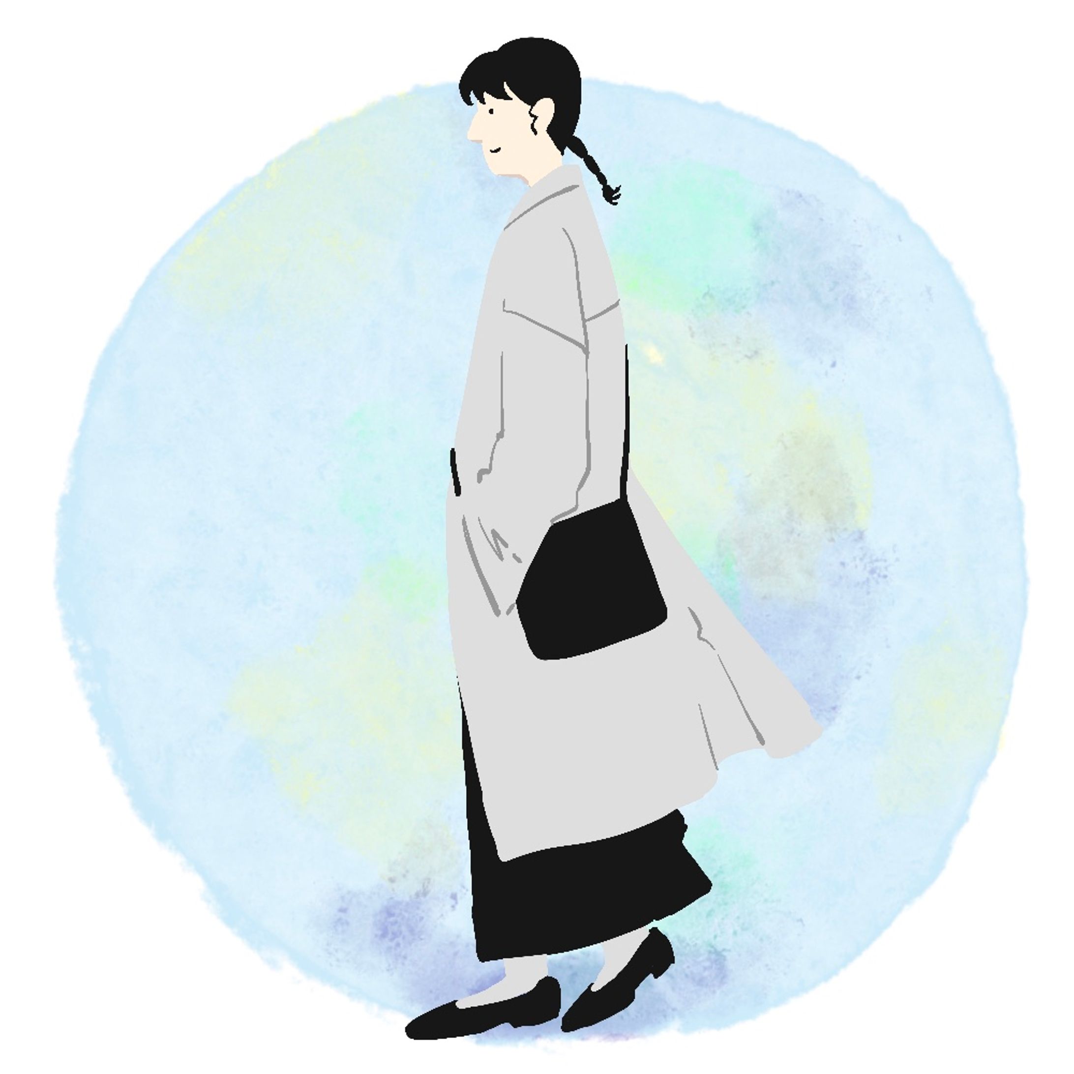 似顔絵 SNS アイコン 全身-1