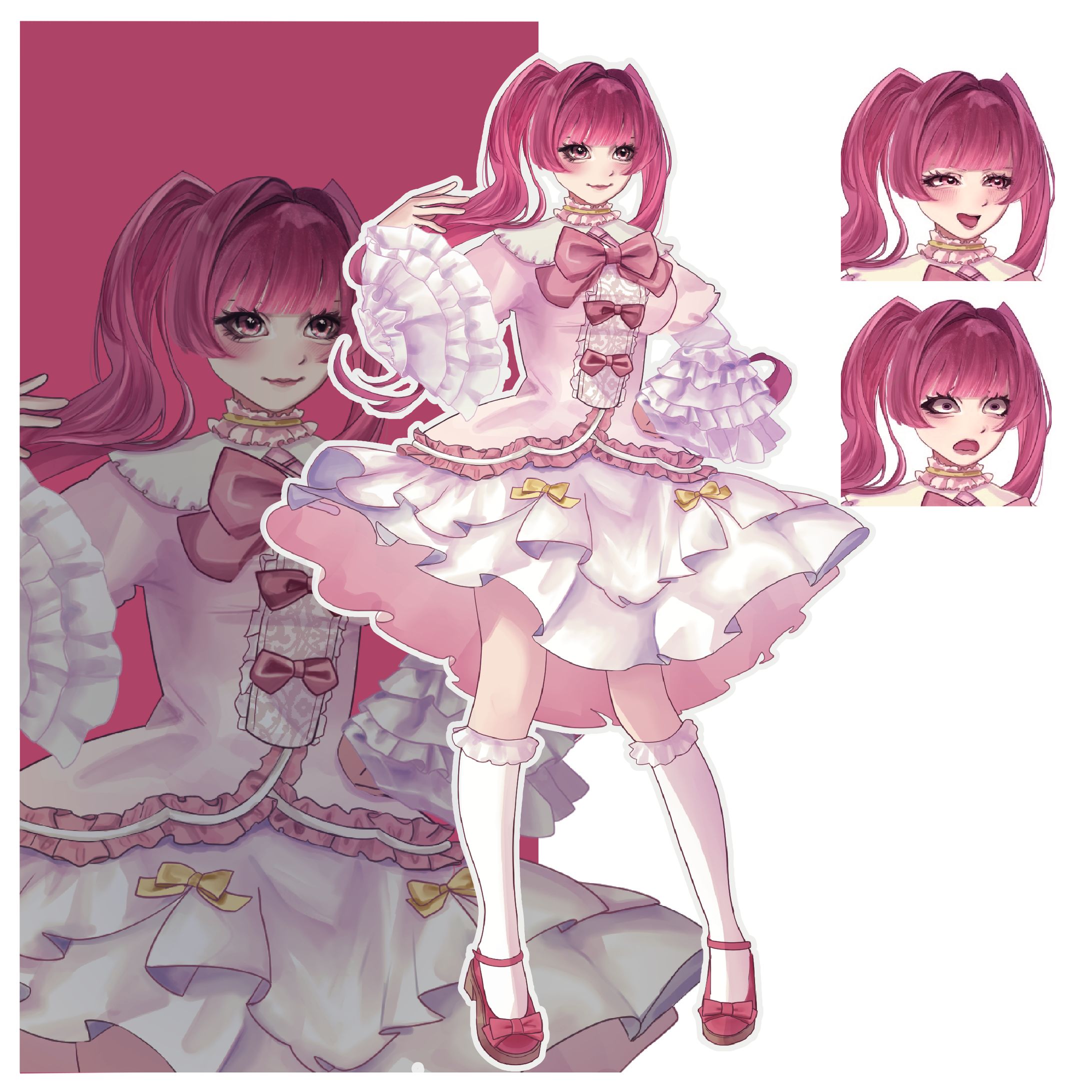 【お嬢様リバーシ】ローゼリア-立ち絵-1