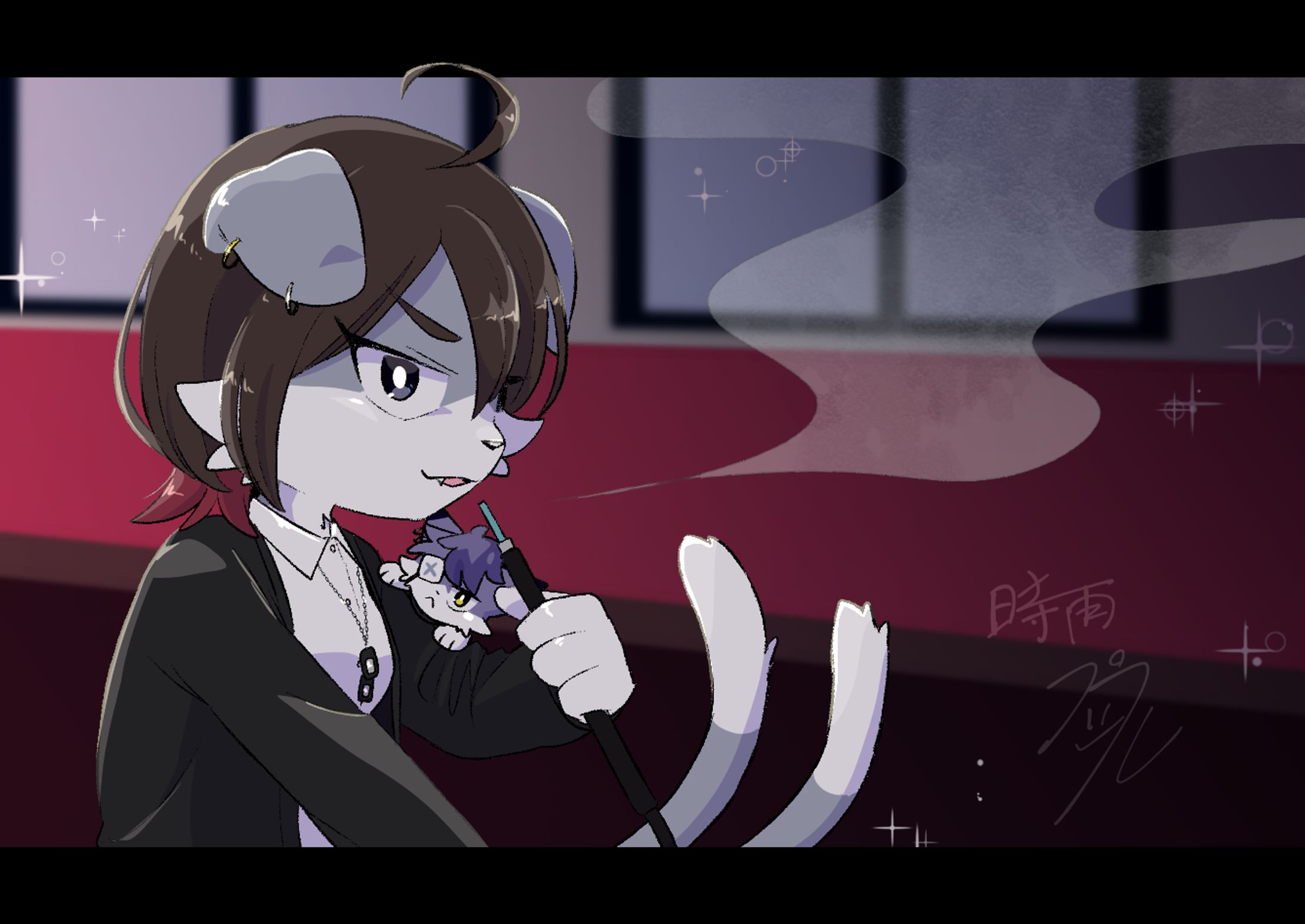 【OC】Illustration for business card.-1