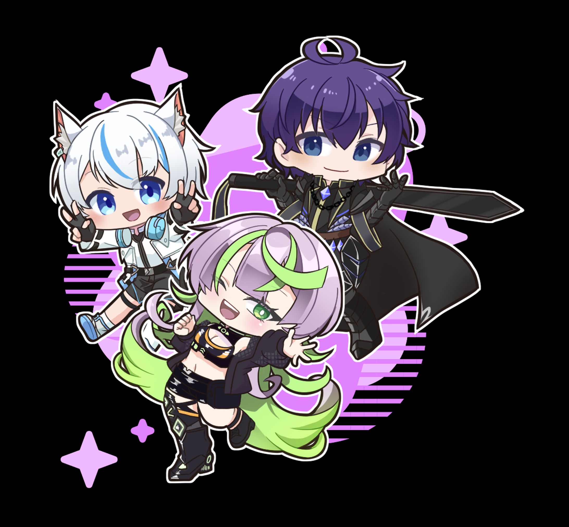 【ご依頼】ミニキャライラスト-1