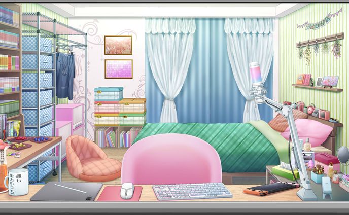 【依頼】Vtuber木兎読ひずみ様背景イラスト