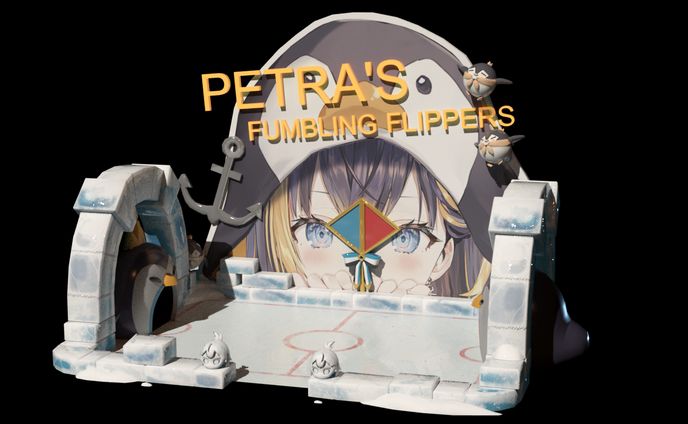Selen Tatsuki's Birthday VRCHAT 2022 Petra's Booth