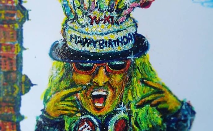 #今日は #trf #ボーカル
yu-kiさん #誕生日 
#happybirthday
#出身 #愛媛県
#愛すべき #djkoo 
#おめでとうございます
◆
#今日は何の日
#whatistoday
#drawing #art 
#illustration
#一日一絵
#一発描き 
#下書きなし
#ctrlzの効かない世界