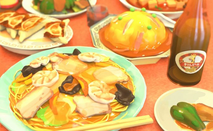 【個人制作】3D / 2Dイラスト