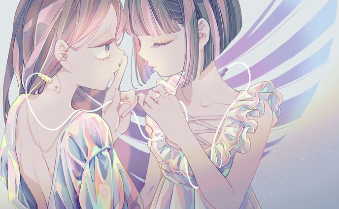 digital art、グッズイラスト