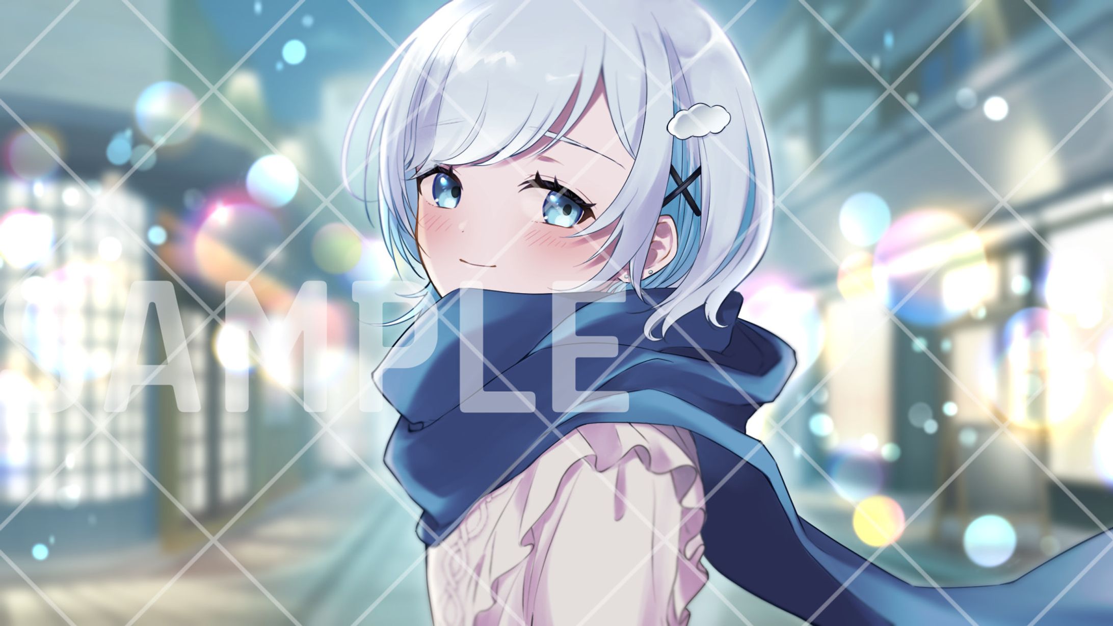 歌ってみた動画用イラスト-1