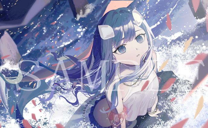 【個人様】消えたエメラルド あいの様 イラスト