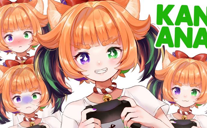 かなな様実況用サムネイルイラスト