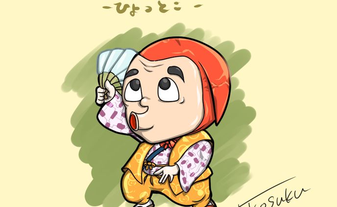 キャラクターイラスト、ウェルカムボード
