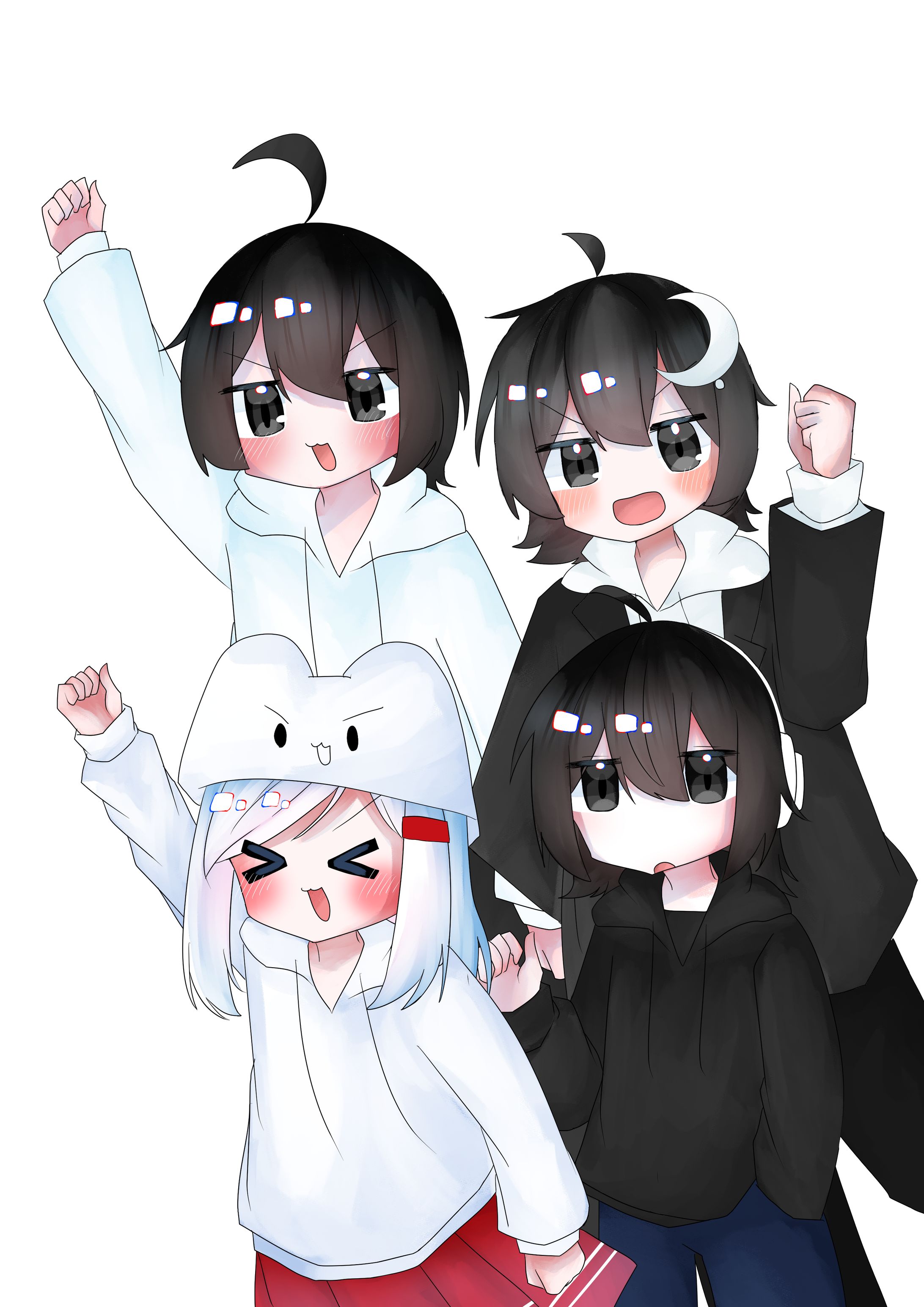 DJイベント｢Kaknicore｣フライヤーイラスト-1