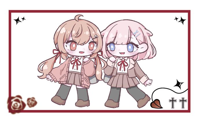 LapisLive所属ライバー様　SDイラスト