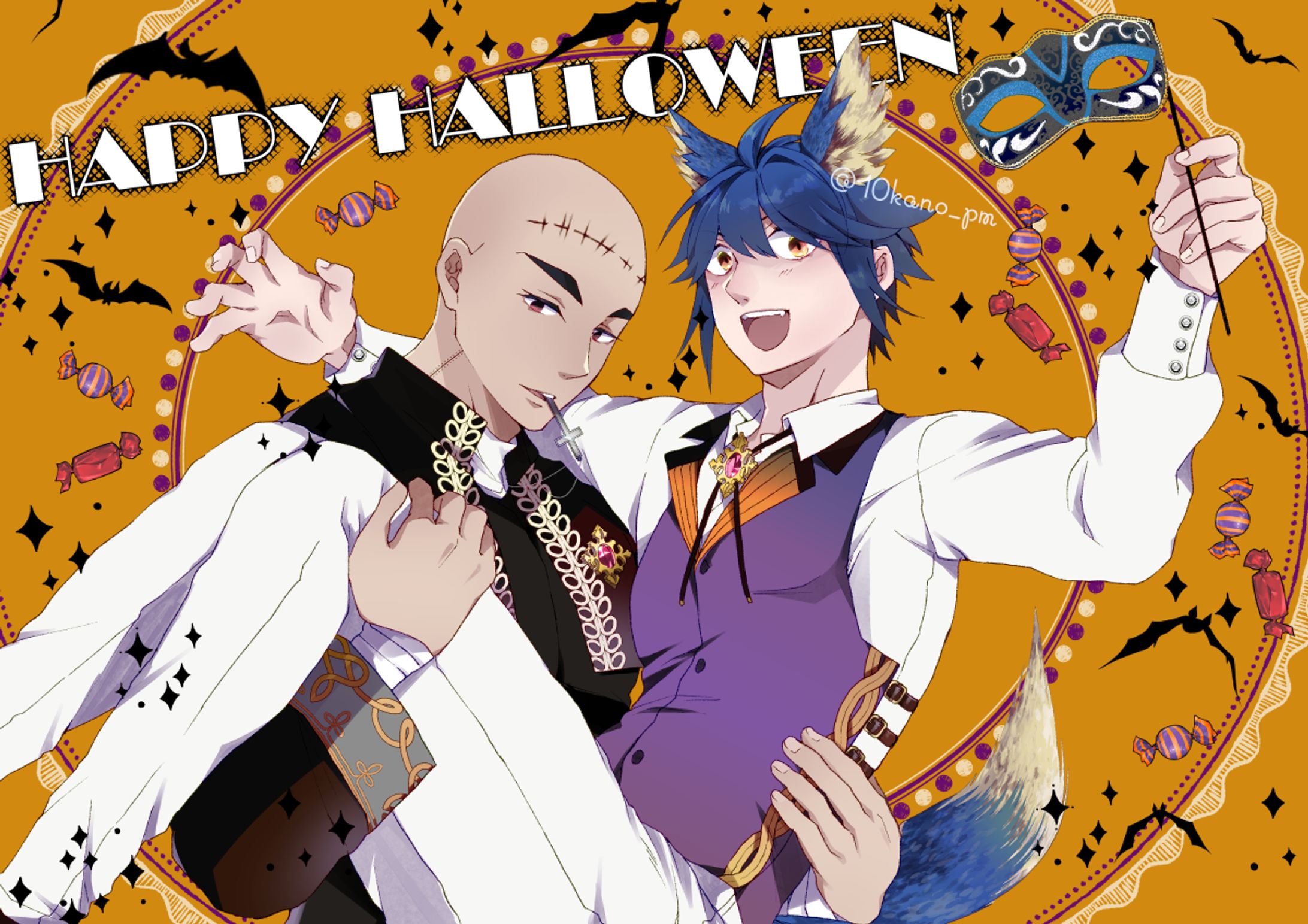 創作BLイラスト-1