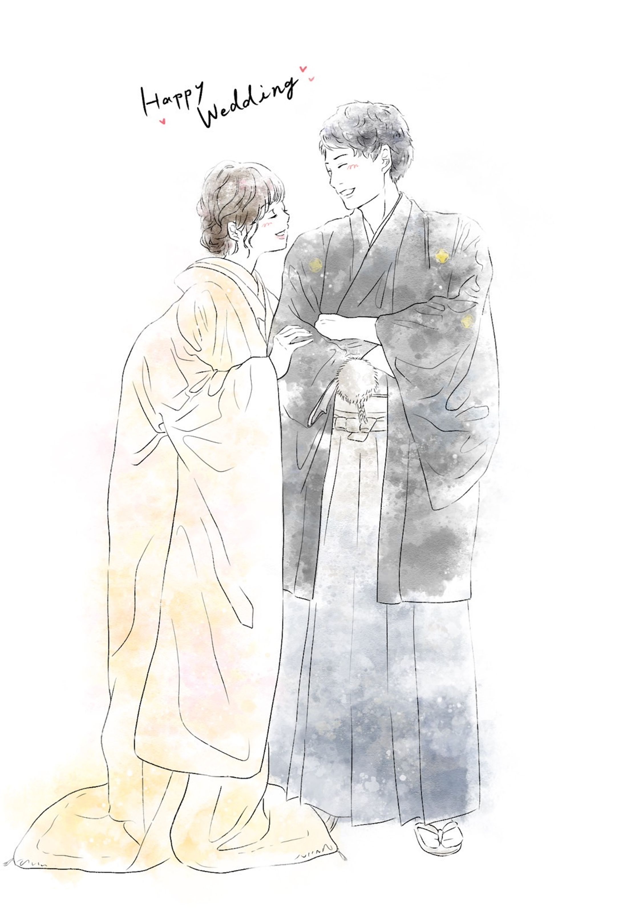 結婚式イラスト-1